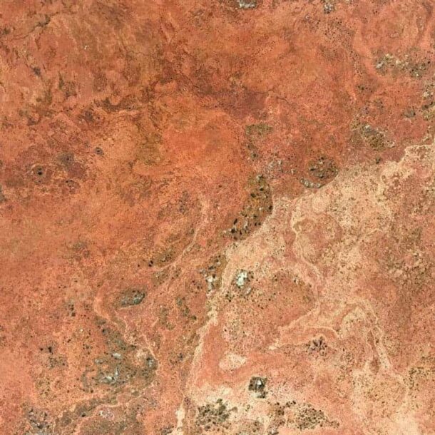 StoneMart Rosso Travertine - Tumbled