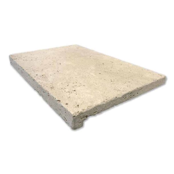 StoneMart Ivory Travertine - 60mm Drop Face-Drop-Face