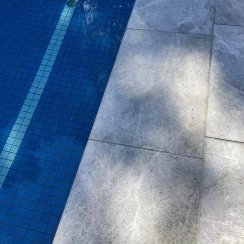 Tundra Grey Bullnose For Pool Coping
