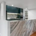 Colorado Gold Slab Kitchen