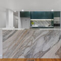Colorado Gold Slab Kitchen 4