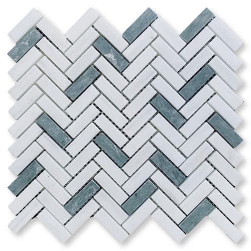 Verde-Capri-Snow-White-Herringbone-Mosaics-12