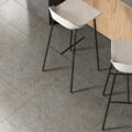 Aggregate Dark Grey Smooth Floor