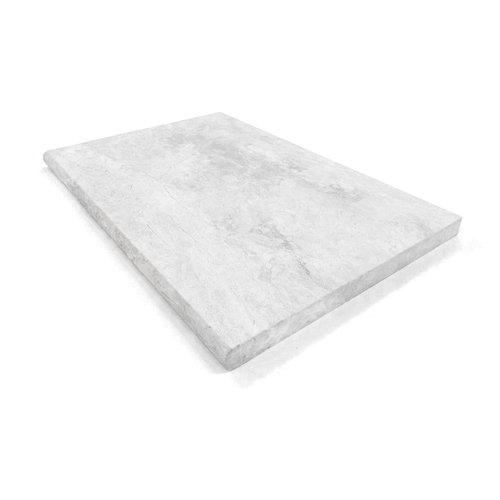 Tundra White Porcelain Bullnose