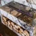 Bluette Marble Slab Wall