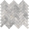 Tundra Grey Herringbone Mosaic Porcelain 4