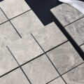 Tundra Grey Square Mosaic Porcelain 1