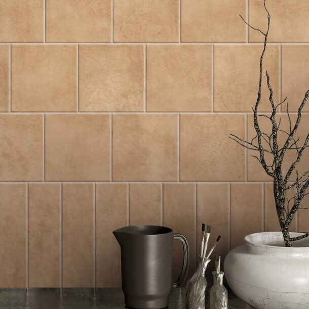Terracotta Ochre Porcelain Tile 4