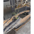 Terra Blue Slab Marble Counter