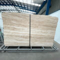 Classic Travertine Slab Vein Cut Filled