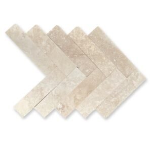 Classic Honed Subway Tile- Herringbone, Filled