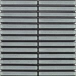 Light Grey Finger Mosaic – Concave Speckle