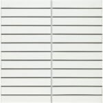 White Finger Mosaic – Flat