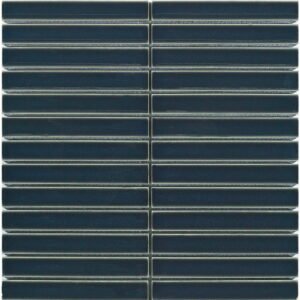 Dark Blue Finger Mosaic – Concave