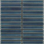 Light Blue Finger Mosaic – Concave Speckle