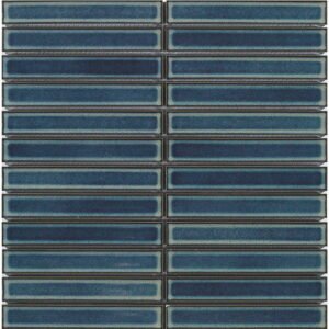 Light Blue Finger Mosaic – Concave Speckle