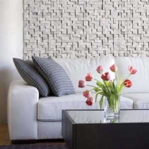 Grey Shadows Mosaic – Cubes
