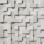 Grey Shadows Mosaic – Cubes
