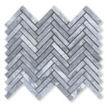 Haisa Black Mosaic Herringbone