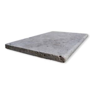 Nordic Silver Travertine Bullnose – 30mm