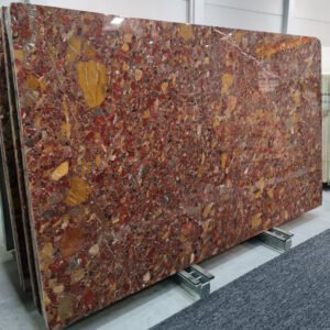 Red Breccia Marble Polished