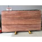 Rosso Travertine Slab – Honed