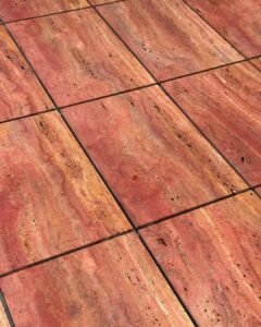 Rosso Travertine
