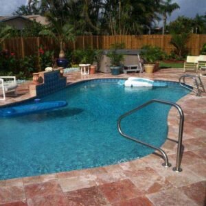 Rosso Travertine – Tumbled
