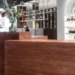 Rosso Travertine Slab – Polished