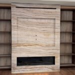 Royal Silver Travertine Slab