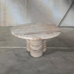 Royal Silver Travertine Slab