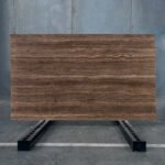 Titanium Travertine Honed – Vein Cut
