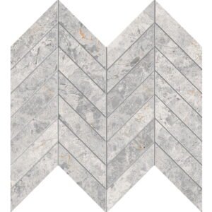 Tundra Grey Mosaic – Chevron