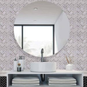 Tundra Grey Mosaic – Herringbone