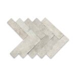 Turco Argento Subway Tile – Herringbone