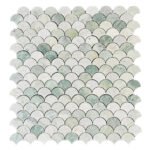 Tuscany Green Mosaic Fish Scale