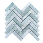 Tuscany Green Mosaic Long Herringbone