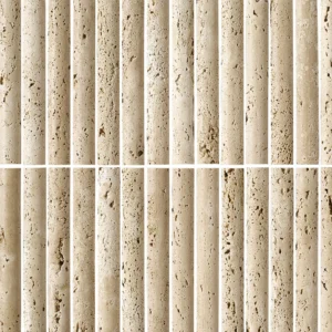 Classic Travertine Mosaicc Fluted