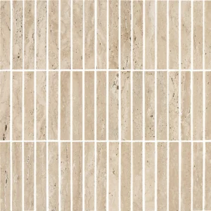 Classic Travertine Kit Kat Mosaic