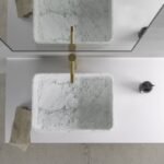 Bianco Carrara Slab – Honed