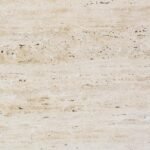 Ivory Travertine Slab , Vein Cut, Honed, Unfilled
