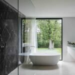 Persian Nero Marquina Slab