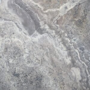 Silver Travertine – Cross Cut