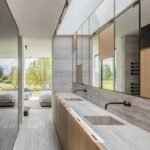 Silver Travertine Slab – Vein Cut